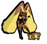  animal_ears artist_request bdsm bidoof big_ears blush bondage bound breasts bunny_ears cleavage clothed clothing female furry kajiura lagomorph lopunny mammal nintendo panties pok&#233;mon pokemon rabbit rabbit_ears red_eyes tail thong underwear video_games 