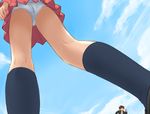  giant giantess manzi miniboy panties pantyshot rpg shrink_academy size_difference syukusyou_gakuen underwear 