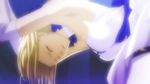  animated animated_gif artoria_pendragon_(all) blonde_hair closed_eyes collar dress elbow_gloves fate/stay_night fate_(series) gloves hair_ribbon moaning ribbon saber sexually_suggestive short_hair solo thighhighs white_dress 