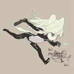  artist_request bodysuit female girl knife lowres original weapon 