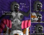  &lt;3 absurd_res after_sex ahegao animal_genitalia animal_penis anthro areola badger balls bed bia_(saturnafox) big_balls big_breasts big_penis black_areola black_body black_fur blush bodily_fluids breasts butt canid canine canine_penis canis clothing comic cum dialogue digital_media_(artwork) dirty_talk drooling duo english_text female female_penetrated flushed fur furniture genital_fluids genitals glowing glowing_eyes hair heterochromia hi_res honey_badger kissing knot legwear lipstick looking_pleasured lying makeup male male/female mammal meme mike_(saturnafox) musk mustelid musteline navel navel_piercing neck_tuft nipples no_nut_november nude on_back open_mouth orange_body orange_fur penetration penis piercing ponytail pussy ruined_makeup saliva saturnafox scar shaded simple_background smile spread_legs spreading sweat text thick_thighs thigh_highs tongue tongue_out tuft white_body white_fur wolf 