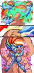  absurd_res aer0_zer0 anthro anthro_penetrated anus big_butt blue_body blue_feathers butt butt_grab comic dialogue equid equine feathers female female_penetrated friendship_is_magic hand_on_butt hasbro hi_res human human_on_anthro human_penetrating human_penetrating_anthro interspecies larger_human larger_male male male/female male_penetrating male_penetrating_female mammal my_little_pony pegasus penetration penile penile_penetration penis_in_pussy rainbow_dash_(mlp) sex size_difference smaller_male vaginal vaginal_penetration welost wings 