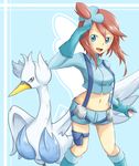  blush fuuro_(pokemon) gym_leader highres pokemon pokemon_(game) pokemon_black_and_white pokemon_bw smile swana 