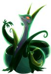  glow glowing highres jaroda pokemon pokemon_(game) pokemon_black_and_white pokemon_bw serperior 