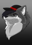  absurd_res anthro canid canine canis clothing coyote hat headgear headwear hi_res lovely male mammal reiyoyote solo youtuber | 