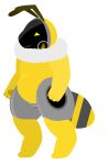  anthro arthropod bee bumble_bee_(species) female hi_res honeypot_(tf2_demo_2004) hybrid hymenopteran insect machine protogen short slightly_chubby solo tf2_demo_2004 vector_art 