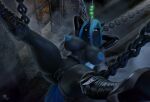  3d_(artwork) absurd_res anthro arthropod blender_(software) changeling digital_media_(artwork) female friendship_is_magic hasbro hi_res hooves-art my_little_pony queen_chrysalis_(mlp) solo 