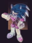  absurd_res anthro clothed clothing cosplay costume crossdressing eulipotyphlan fangs gloves handwear hedgehog hi_res legwear male mammal rouge_the_bat sega skinsuit solo sonic_the_hedgehog sonic_the_hedgehog_(series) sonic_the_werehog sonic_unleashed tight_clothing were wereeulipotyphlan werehog 