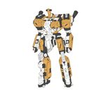  fanart from_software mecha medabots medarot medarots metabee no_humans simple_background solo white_background 