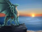  dragon herm hi_res intersex seawing solo 