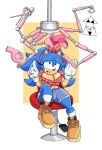  absurd_res animal_humanoid anthro clothed clothing crossgender eulipotyphlan eulipotyphlan_humanoid female hedgehog hedgehog_humanoid hi_res humanoid hypnotic_visor makeover mammal mammal_humanoid sega shinmayjay skimpy skimpy_bikini solo sonic_the_hedgehog sonic_the_hedgehog_(series) 