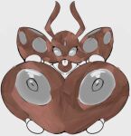 annie_(runningdlog) arthropod breast_squish breasts brown_body brown_skin compound_eyes insect_wings latiar low_res markings squish tongue tongue_out vein veiny_breasts wide_eyed wings 