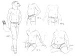  2019 anthro before_and_after bottomwear briefs cettus clothed clothing ermine_(cettus) male mammal mustela mustelid musteline pants pose pudgy_belly sequence sitting sketch slightly_chubby solo standing stoat topless true_musteline underwear weight_gain 