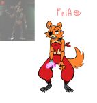  animatronic anthro baggy_pants blind canid canine clothing eye_patch eyewear female five_nights_at_freddy&#039;s five_nights_at_freddy&#039;s_plus fox foxy_(fnaf) machine mammal mevka_(artist) penetrable_sex_toy pirate robot scottgames sex_toy solo torn_clothing video_games 