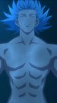  abs blue_hair male_focus muscle regal_bryan solo tales_of_(series) tales_of_symphonia underwater 