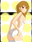 bad_id bad_pixiv_id banned_artist extra fay_(fay_axl) highres k-on! solo swimsuit tachibana_himeko thighhighs white_swimsuit 