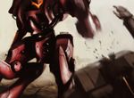  armored_core armored_core:_for_answer damage damaged ekhazar from_software mecha paint_(medium) 