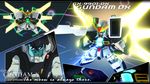  after_war_gundam_x cannon chibi double_x_gundam english garrod_ran glowing gundam gundam_x highres pilot_suit sd_gundam text 