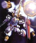  beam_rifle energy_gun gun gunbarrel_striker gundam gundam_seed mecha shield space star stars strike_gundam weapon 