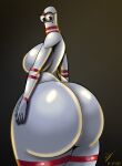  absurd_res anthro big_breasts big_butt bowling bowling_pin breasts butt curvy_figure female fuckable_pin hi_res humanoid irc_(artist) meme presenting solo solo_focus thick_thighs voluptuous wyer_bowling_(meme) 