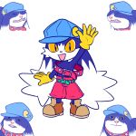  1:1 2019 ambiguous_gender ambiguous_species anthro clothing guywiththepie klonoa klonoa_(series) simple_background smile smiling_at_viewer solo video_games white_background yellow_sclera 