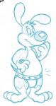  :3c clothing doodledoggy jockstrap looking_down sketch slightly_chubby toonkind toony underwear 