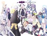  ... 1boy 6+girls :&lt; :d ^_^ ^o^ absurdly_long_hair ahoge angry animal_ears arm_support armband arrow_(symbol) atsuko_(blue_archive) azusa_(blue_archive) bangs belt black_coat black_footwear black_gloves black_hair black_leotard black_skirt blonde_hair blue_archive blue_hair blush blush_stickers boots bow braid bridal_gauntlets brown_hair business_suit cat_ears cat_girl cat_tail cheek-to-cheek chise_(blue_archive) closed_eyes coat coat_on_shoulders collared_shirt commentary_request crossed_arms demon_girl demon_horns demon_wings detached_sleeves dogeza doyagao empty_eyes faceless faceless_female fake_animal_ears feathered_wings flower flying_sweatdrops forehead formal fox_ears fox_girl fox_tail frilled_skirt frills full_body fur-trimmed_coat fur_trim gloves grey_eyes grey_hair habit hair_bow hair_bun hair_flower hair_ornament hair_ribbon hair_scrunchie hair_tubes hairband hairclip halo hand_on_hip hands_on_hips headgear headphones heads_together heart heart_tail high_heels highres himari_(blue_archive) hina_(blue_archive) hooded_coat horns jacket japanese_clothes knee_boots kneehighs leaf leaf_on_head leotard light_brown_hair long_hair long_sleeves looking_at_another looking_away low-tied_long_hair low_ponytail low_twintails lying lying_on_person mari_(blue_archive) mary_janes midori_(blue_archive) mika_(blue_archive) military military_uniform miyu_(blue_archive) momoi_(blue_archive) multiple_girls necktie noa_(blue_archive) nonomi_(blue_archive) nun obi off_shoulder on_stomach one_side_up oni oni_horns orange_hair pantyhose parted_bangs parted_lips peeking_out pencil_skirt pink_hair plaid plaid_skirt pleated_skirt pointy_ears ponytail purple_eyes purple_hair rabbit_ears recycle_bin red_eyes ribbon sash school_uniform scrunchie seia_(blue_archive) seiza sensei_(blue_archive) serafuku shaded_face shadow shirt shoes short_hair short_sleeves siblings sidelocks simple_background single_braid single_side_bun sitting skirt sleeves_past_wrists smile smug sneakers socks squatting standing suit suspender_skirt suspenders tail tail_bow tail_ornament tail_ribbon thighhighs thighs tonomiya68 tress_ribbon triangle_mouth turtleneck twin_braids twins twintails two_side_up uniform v_arms very_long_hair wheelchair white_background white_coat white_footwear white_hair white_pantyhose white_wings wide_sleeves wings yuuka_(blue_archive) zettai_ryouiki 