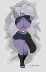  abs areola_peek artywitch athletic big_breasts bottomwear breasts cartoon_network clothing gem hi_res hotpants huge_breasts shorts steven_universe thick_thighs toned_female wide_hips 