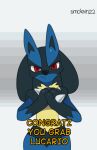  animated ash_ketchum badge generation_4_pokemon lucario male nintendo pokemon pokemon_(species) smolevn solo video_games 