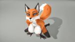  16:9 2022 3d_(artwork) 4k 5_fingers absurd_res alice_(gold97fox) anthro areola black_nose blue_eyes breasts canid canine chest_tuft digital_media_(artwork) duo female fingers fox fur gloves_(marking) gold97fox hi_res leg_markings mammal markings nipples orange_body orange_fur pink_areola pink_nipples red_fox shadow simple_background sitting socks_(marking) source_filmmaker tuft wariza white_body white_fur widescreen 