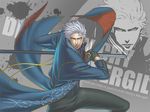  1boy blue_eyes capcom coat demon devil_may_cry devil_may_cry_3 dmc gloves katana kuren sword vergil weapon white_hair 