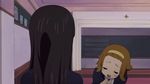  akiyama_mio animated animated_gif black_hair k-on! lowres multiple_girls screencap tainaka_ritsu 