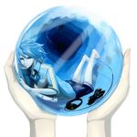  crystal_ball headset male male_focus mito(artist) surreal underwater utau yune_kouta 