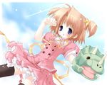  blush child dress hand_puppet panties puppet smile underwear 