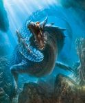  capcom dragon lagiacrus leviathan lowres monster_hunter monster_hunter_tri sea_dragon tail wyvern 