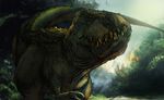  dinosaur green meateater tagme tyrannosaurus_rex 