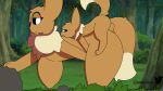  16:9 animated anthro duo eevee farbi female female/female feral generation_1_pokemon hi_res humanoid male male/female male/male nintendo pokemon pokemon_(species) short_playtime video_games widescreen 