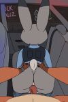  2022 2:3 animated anthro anus backseat barely_visible_anus belt belt_accessory bottomless bottomwear bottomwear_down bulletproof_vest butt canid canine car car_seat clock clothed clothing disney female first_person_view floppy_ears foofyscoop fox from_behind_position genitals graffiti judy_hopps lagomorph leporid male male/female mammal navel nick_wilde pants pants_down partially_clothed penetration pillow pussy rabbit scut_tail seatbelt sex short_playtime short_tail unprofessional_behavior vaginal vaginal_penetration vehicle watch zootopia 