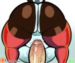  absurd_res anatid anseriform anthro ass_up avian big_breasts bird breasts brown_body butt duck duck_hunt duck_hunt_duck duo erection female genitals hi_res human isolatedartest male mammal multicolored_body nintendo penis pussy simple_background thick_thighs throbbing_penis vein veiny_penis video_games white_body 