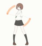  1girl animated ball short_hair trick 