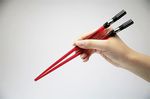  chopsticks energy_sword hand hands japan japanese lightsaber lowres star_wars sword weapon 
