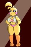  avian big_breasts bird breasts chicken female five_nights_at_freddy&#039;s five_nights_at_freddy&#039;s_2 galliform gallus_(genus) hi_res humanoid phasianid rosti scottgames solo toy toy_chica_(fnaf) video_games 