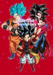  3boys beat_(dragon_ball) blue_sash body_fur crossed_arms dougi dragon_ball dragon_ball_heroes dragon_ball_super highres looking_at_viewer monkey_boy monkey_tail multiple_boys muscular muscular_male red_fur saiyan sash sekitsuki_hayato smirk son_goku son_goku_(xeno) spiked_hair super_saiyan super_saiyan_4 super_saiyan_blue tail time_patrol_(dragon_ball) 