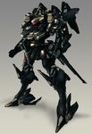  armored_core armored_core_4 fanart from_software gradient gradient_background highres mecha no_humans solo 