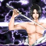  black_eyes black_hair naruto riochance7 sword uchiha_sasuke weapon 