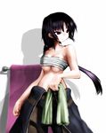  armored_core black_hair female from_software girl gray_greed highres long_hair towel 