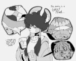  2021 anthro beverage bodily_fluids choker clothing eliza_(ethan64) emolga ethan64 extreme_size_difference female female_pred generation_5_pokemon greyscale hoodie inside_stomach jewelry larger_female micro monochrome necklace nintendo oral_vore organs pokemon pokemon_(species) saliva saliva_string size_difference stomach tongue topwear unaware unaware_pred video_games vore 