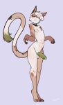  absurd_res anthro belly_nipples collar felid feline hi_res male mammal nude pasufani raised_arm solo 