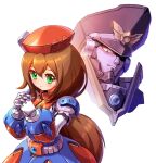  colonel_(mega_man) iris_(mega_man) mega_man_(series) mega_man_x4 mega_man_x_(series) taedu 