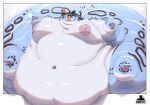  2022 anthro belly big_belly big_butt butt cake clothed clothing dessert digital_drawing_(artwork) digital_media_(artwork) domestic_cat duo felid feline felis food food_in_mouth huge_butt hyper hyper_belly hyper_butt immobile male mammal moobs morbidly_obese morbidly_obese_anthro morbidly_obese_male nipples nude obese obese_anthro obese_male overweight overweight_anthro overweight_male pan_(sxfpantera) pantheradraws pantherine simple_background snow_leopard thick_thighs 